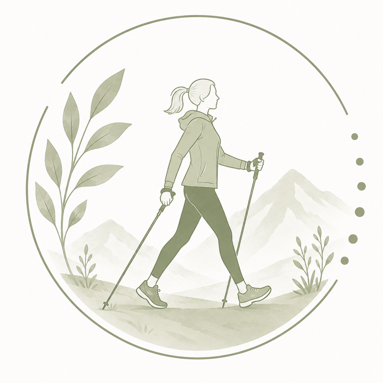Marche nordique santé en montagne à Guillestre dans les Hautes-Alpes, activité physique adaptée en pleine nature pour entretenir mobilité, endurance et capacités physiques