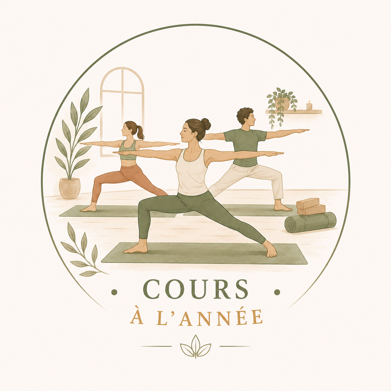 Cours collectifs à l’année de Yoga, Pilates et mouvement santé à Guillestre dans les Hautes-Alpes, avec des pratiques de mobilité, renforcement musculaire, équilibre, coordination et gym santé adaptées à différents niveaux.