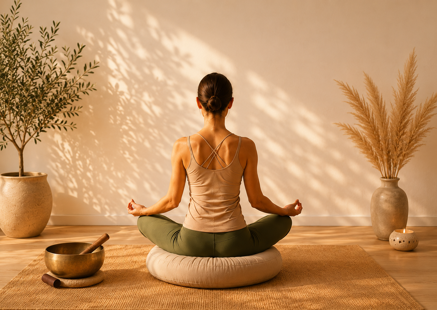Cours de yoga à Guillestre dans les Hautes-Alpes avec Kamila Zareba, pratique du souffle, de la relaxation et du mouvement.